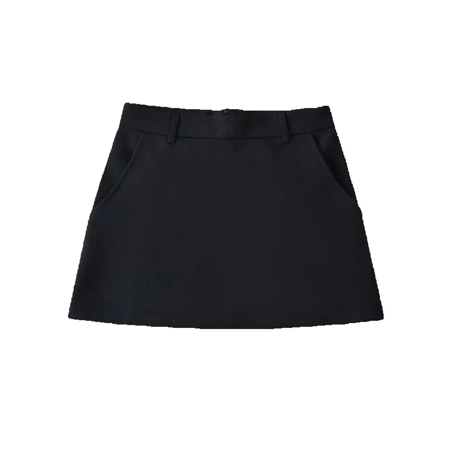 ChicLine A-Line Mini Skirt