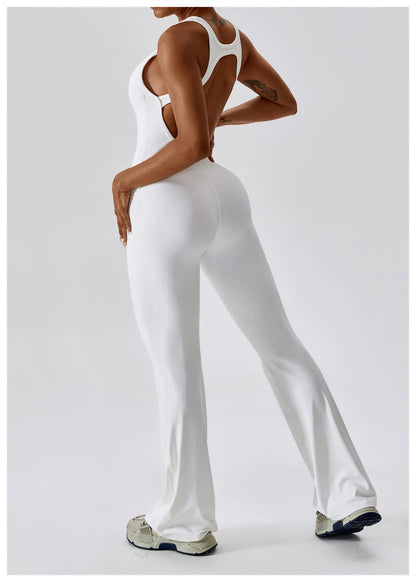 Sexy V-Back Sculpt Jumpsuit