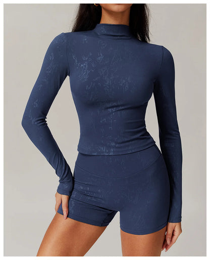 Printed Performance Yoga Top