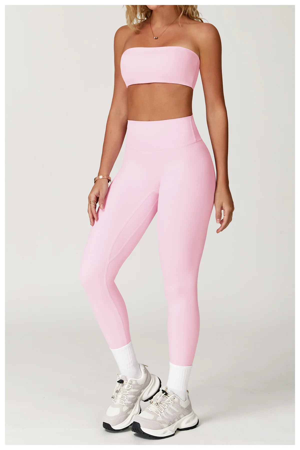 FlexMuse Elevate Set – High Waist Leggings & Sculpt Sports Bra