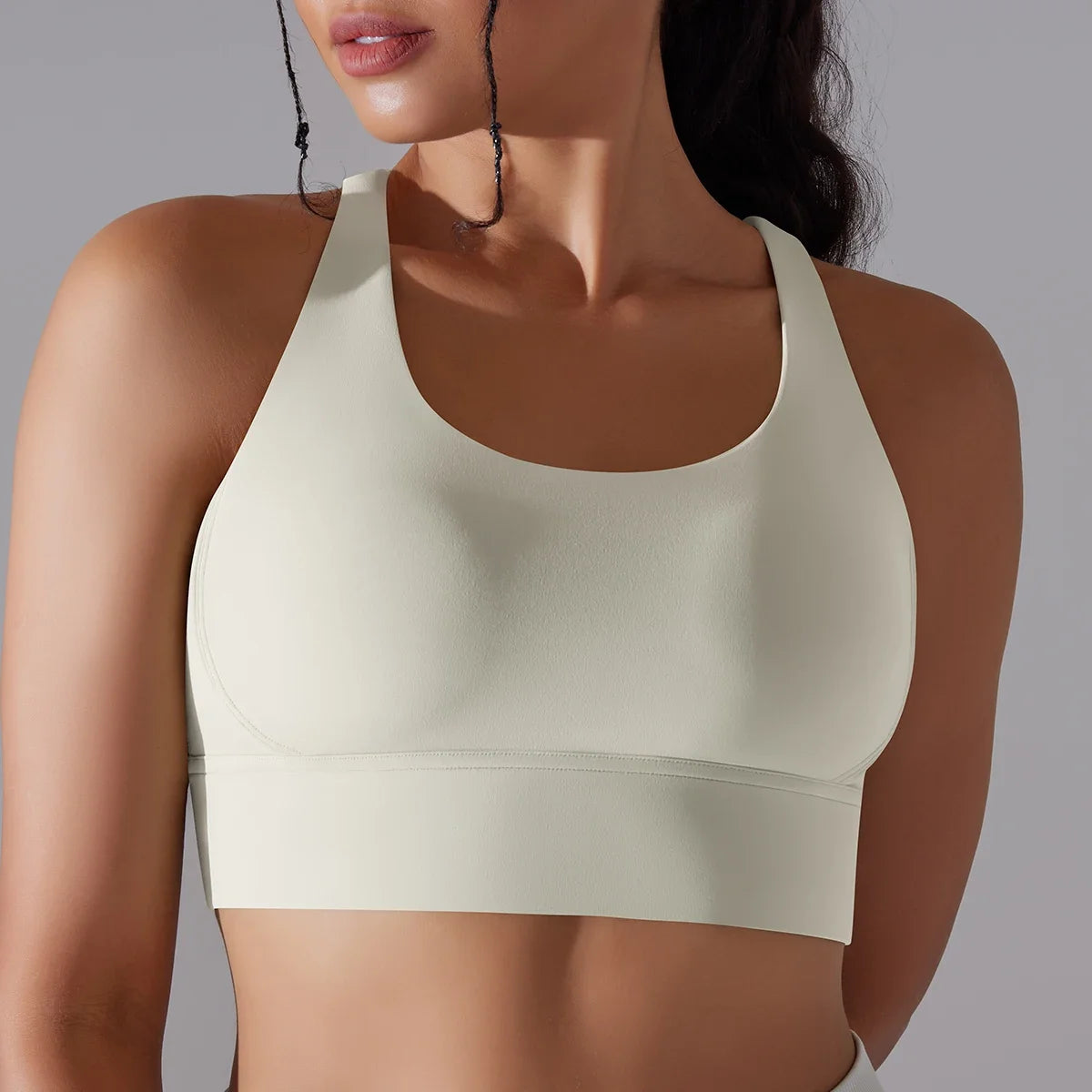 SculptFit High-Stretch Gym Top