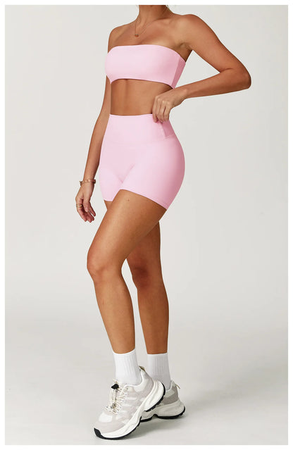 FlexMuse Elevate Set – High Waist Leggings & Sculpt Sports Bra