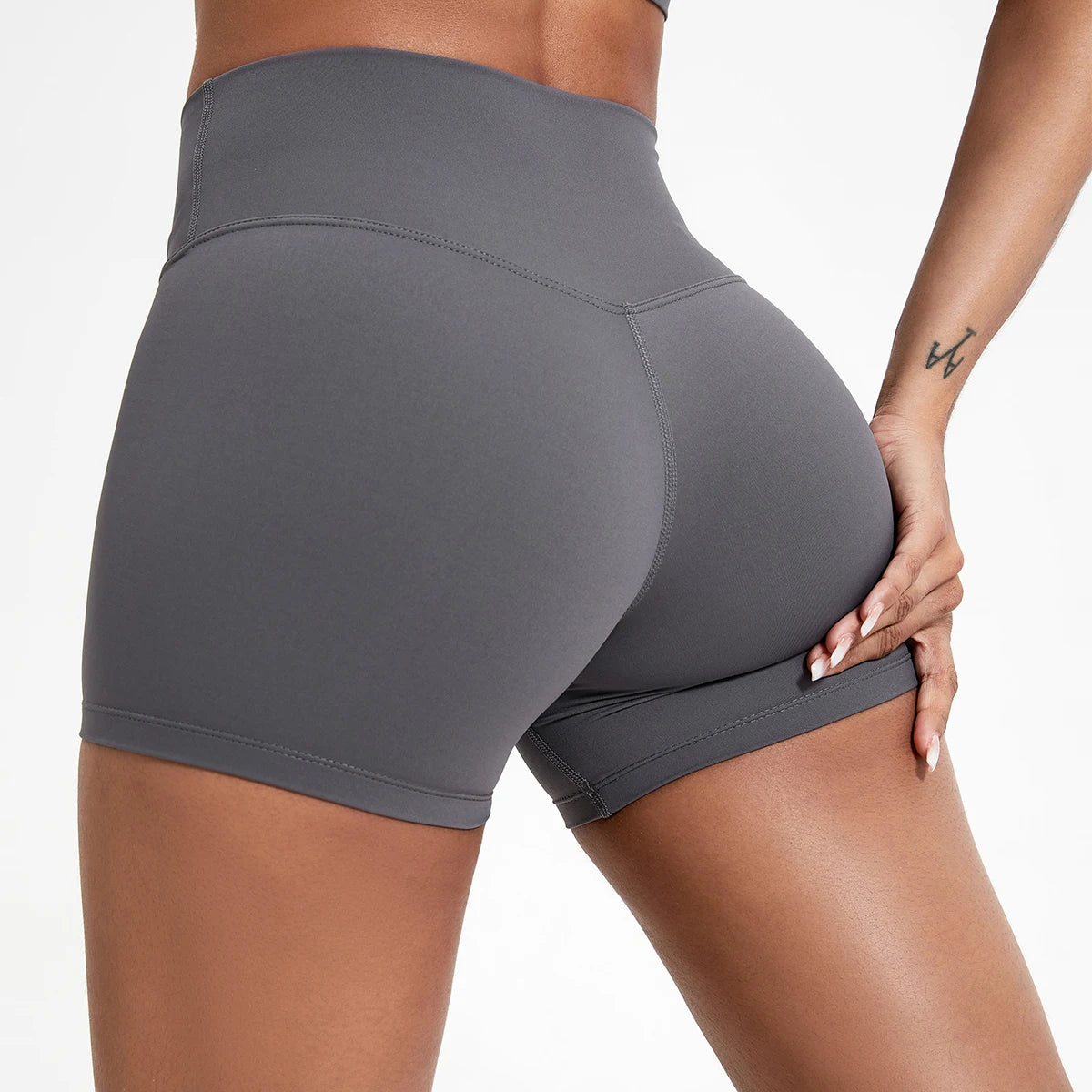 High Waist Compression Shorts