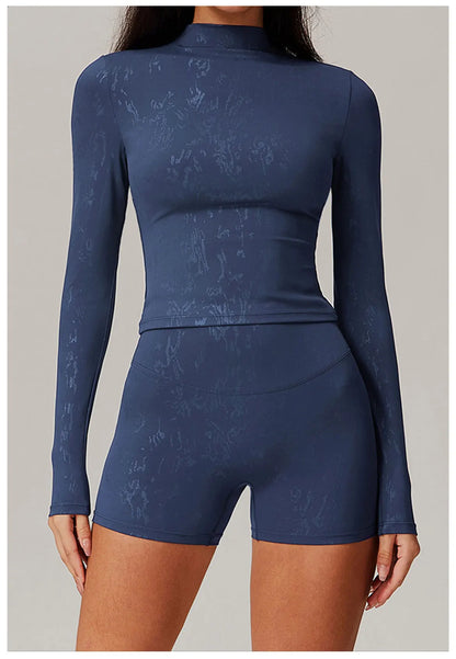 Printed Performance Yoga Top