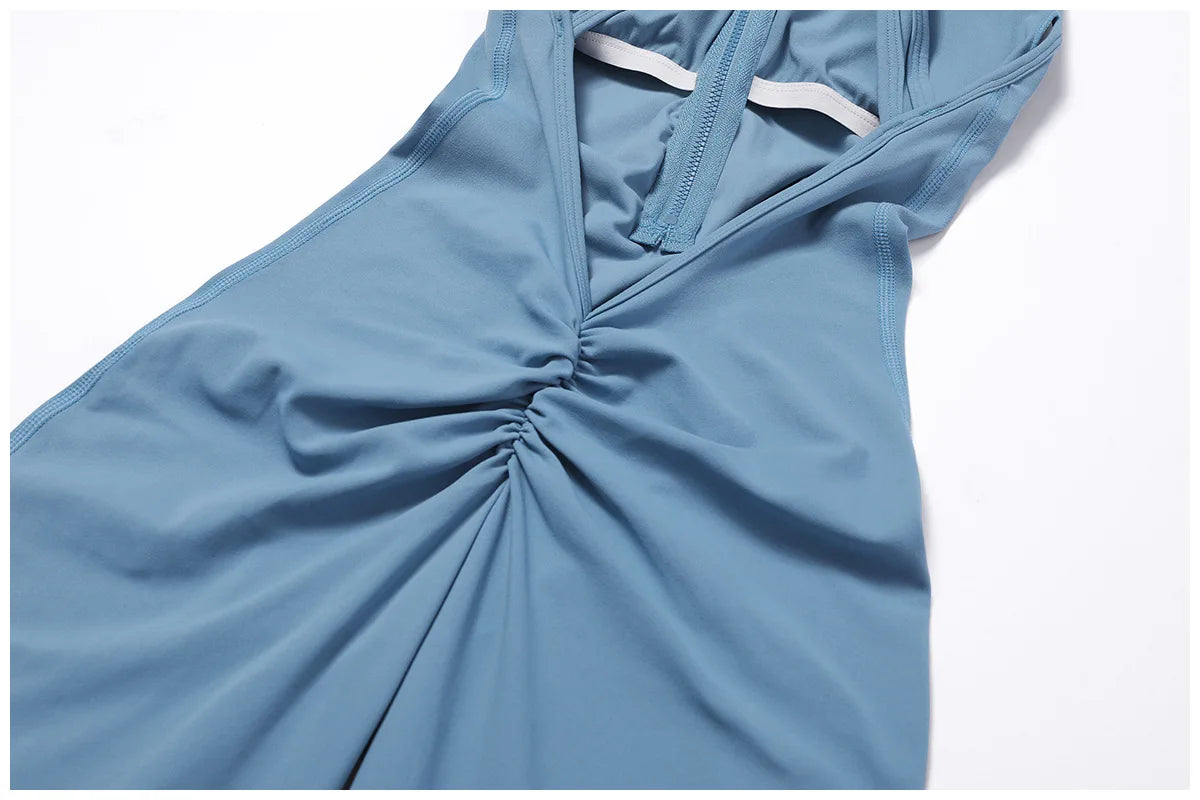 FlexMuse V-Back Contour Jumpsuit