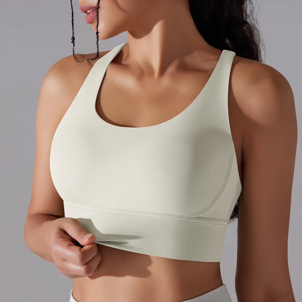 SculptFit High-Stretch Gym Top
