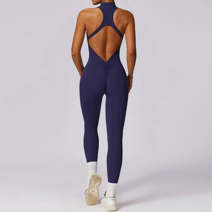 FlexMuse V-Back Contour Jumpsuit