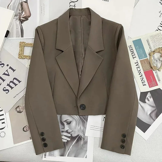 CoreMuse Crop Blazer