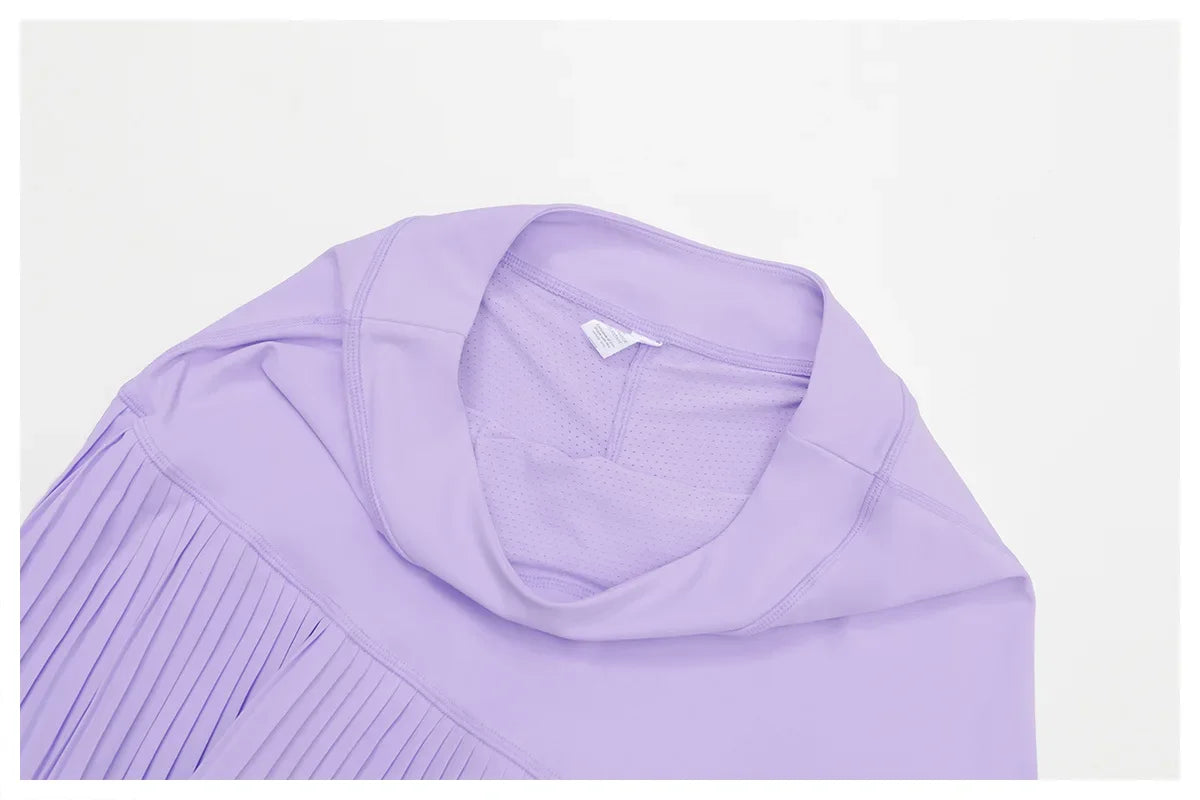 FlexMuse Glow Set – 2-Piece Skirt & Cutout Top Activewear