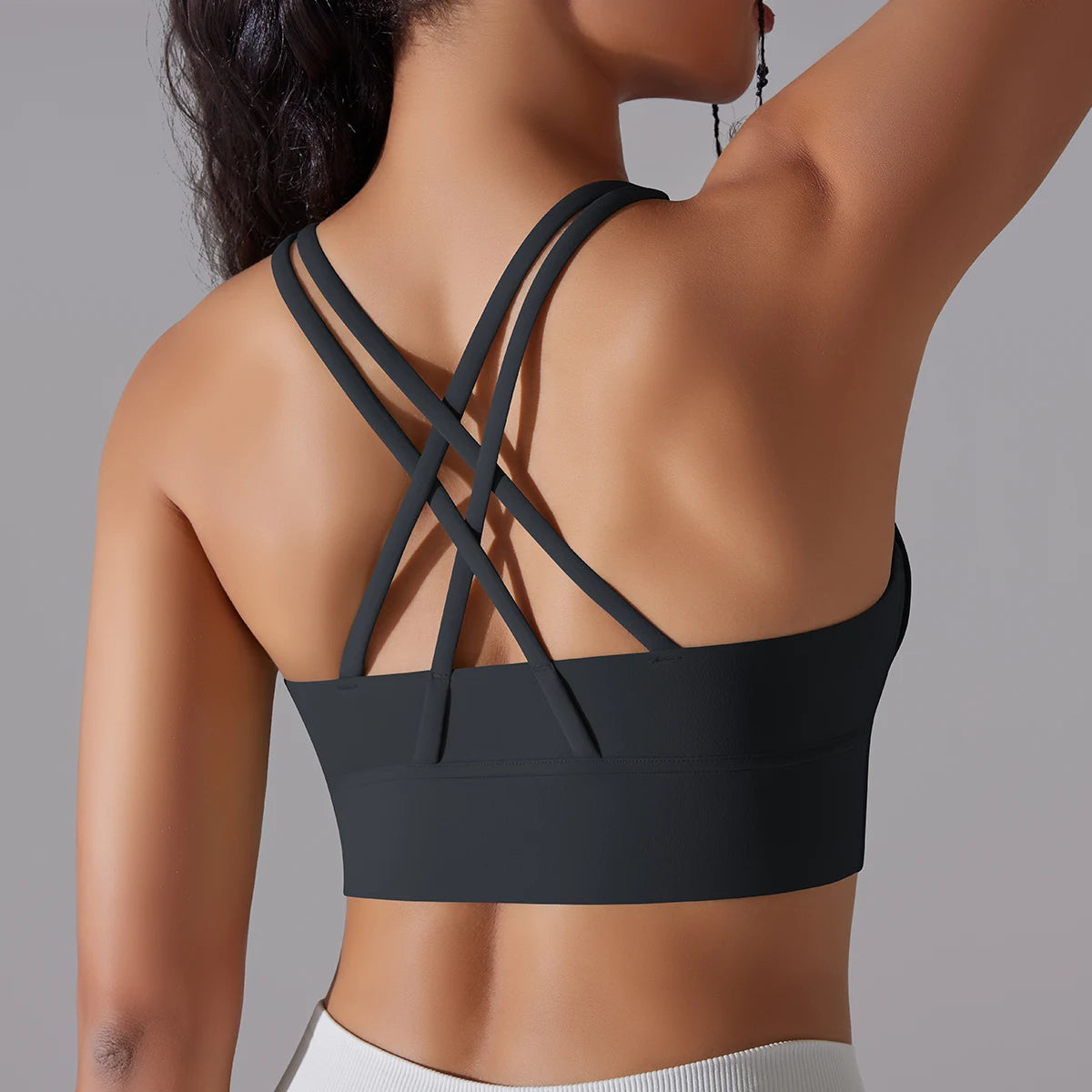 SculptFit High-Stretch Gym Top