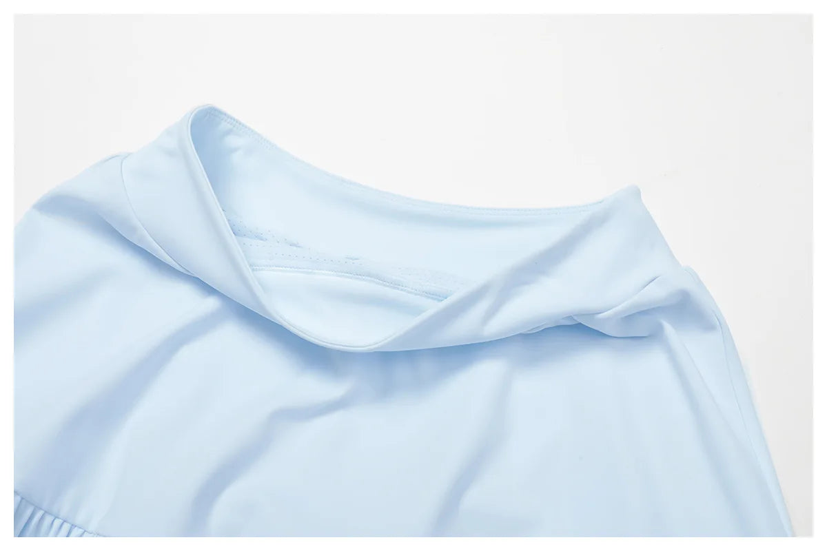 FlexMuse FitSkirt Set – 2-Piece Sports Bra & High Waist Skirt Workout Se