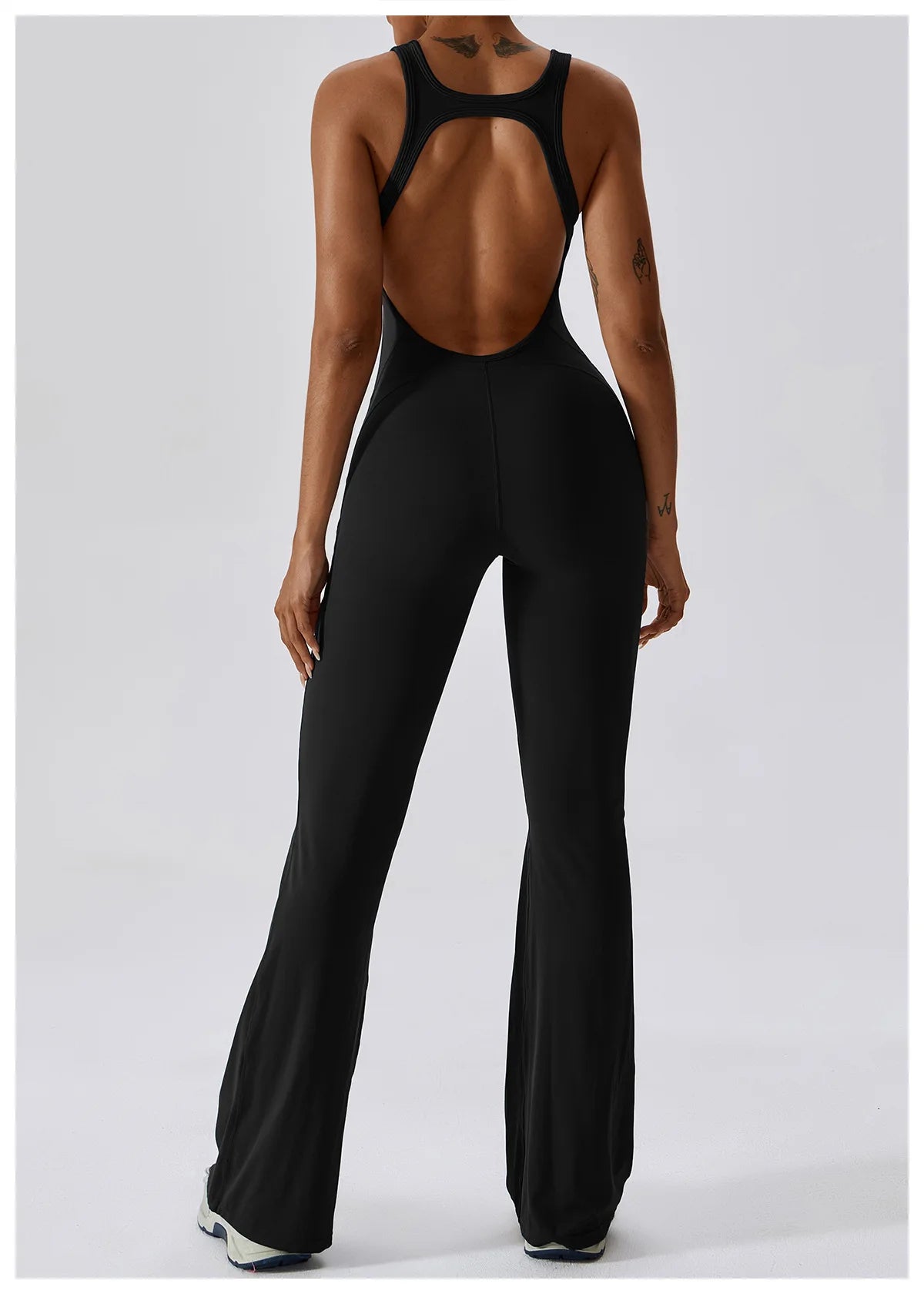 Sexy V-Back Sculpt Jumpsuit
