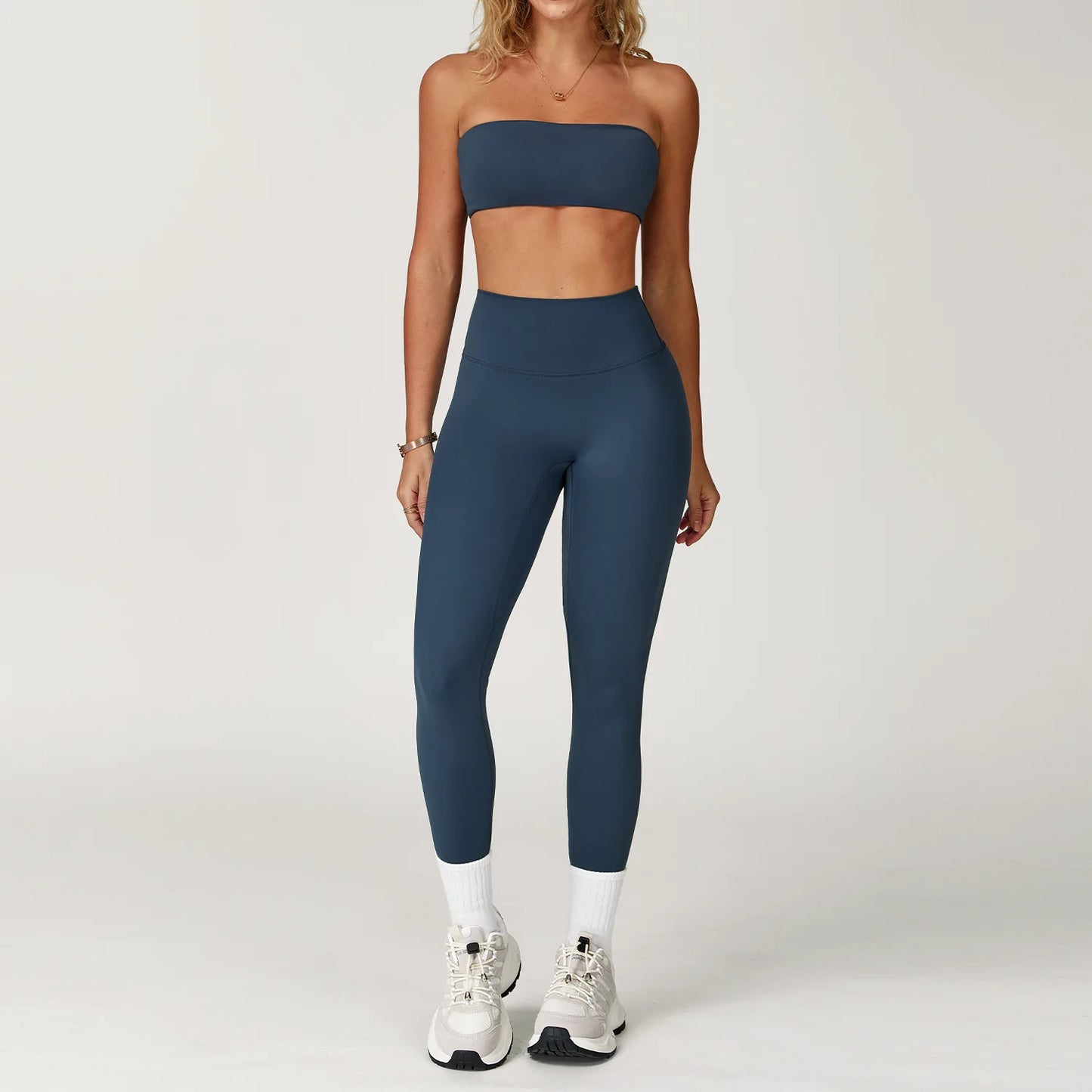 FlexMuse Elevate Set – High Waist Leggings & Sculpt Sports Bra