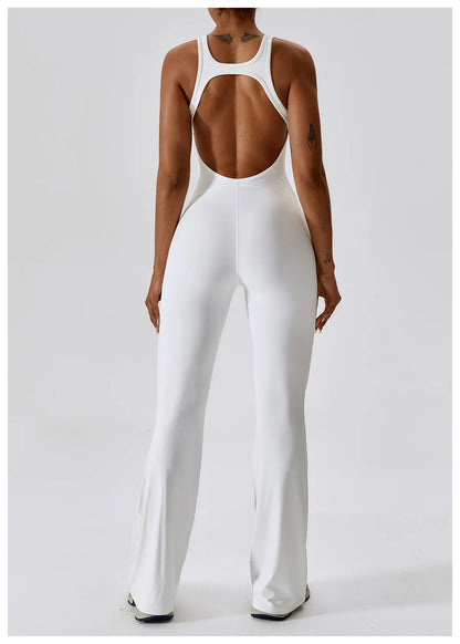 Sexy V-Back Sculpt Jumpsuit