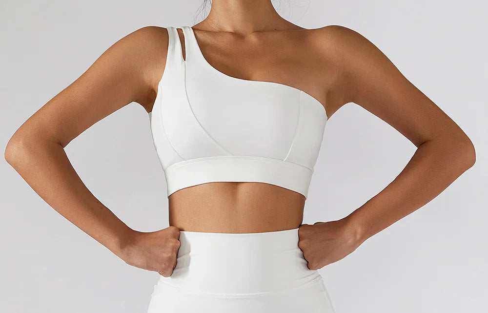 One-Shoulder Sports Bra