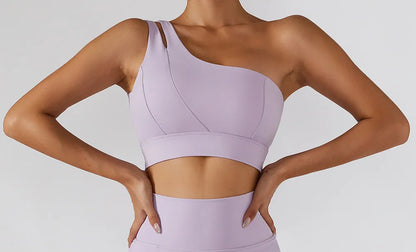 One-Shoulder Sports Bra