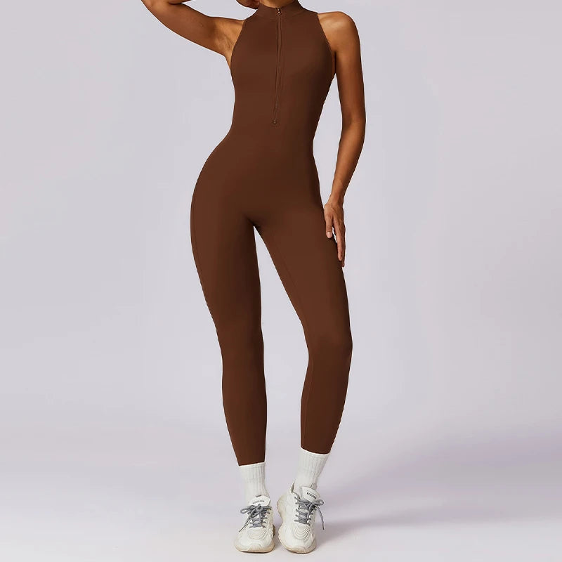 FlexMuse V-Back Contour Jumpsuit