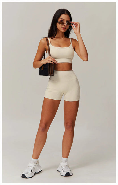 Flex Muse High-Waist Compression Shorts