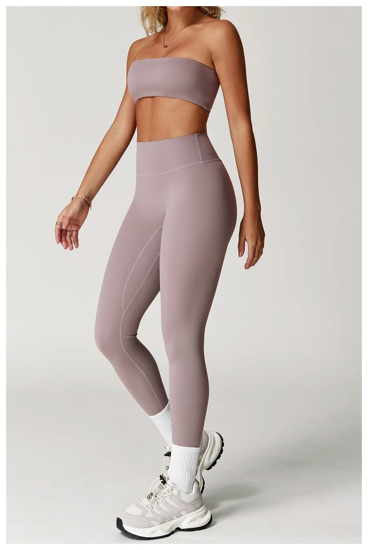 FlexMuse Elevate Set – High Waist Leggings & Sculpt Sports Bra