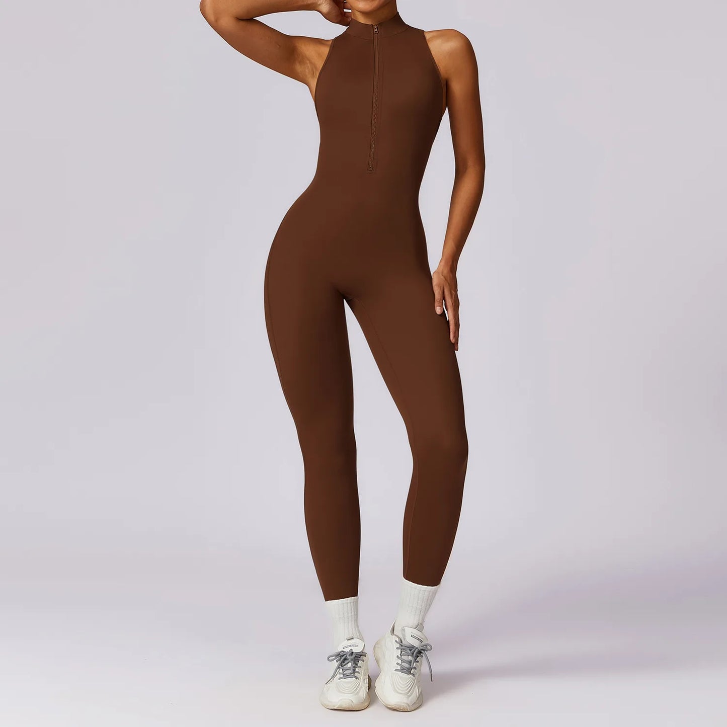 FlexMuse V-Back Contour Jumpsuit