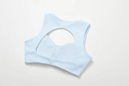 FlexLift Double Strap Sports Bra – Anti-Sweat, Push-Up Fit