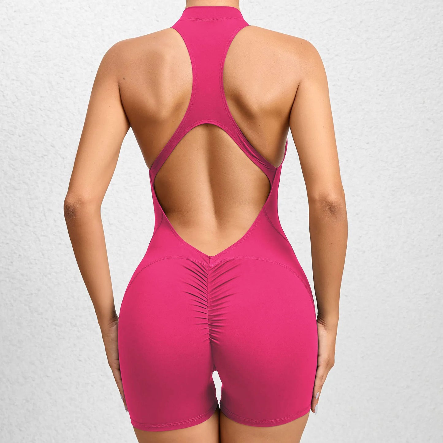 FlexMuse SculptFit Sleeveless Jumpsuit