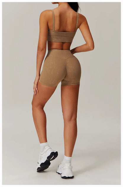 Flex Muse High-Waist Compression Shorts