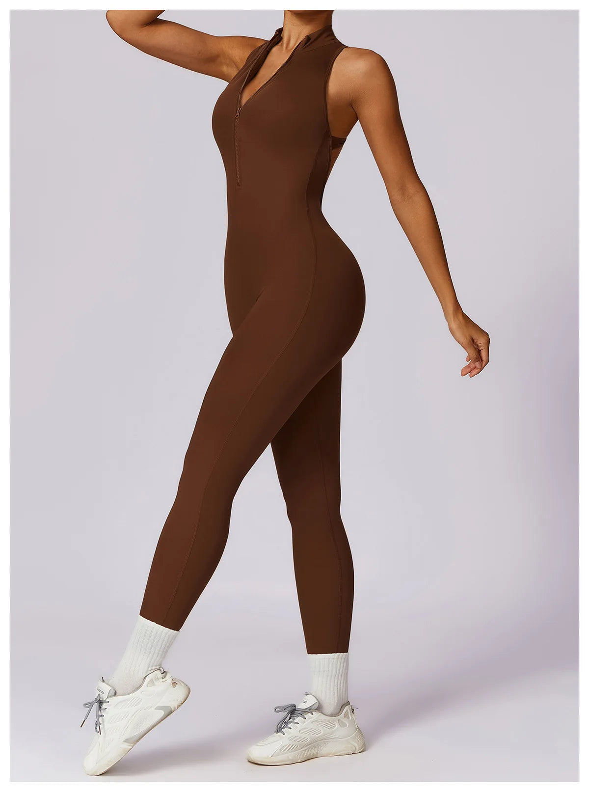 FlexMuse V-Back Contour Jumpsuit