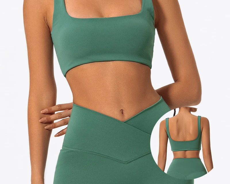 FlexMuse LiftMax Push-Up Sports Bra