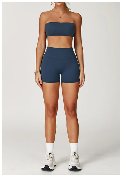 FlexMuse Elevate Set – High Waist Leggings & Sculpt Sports Bra