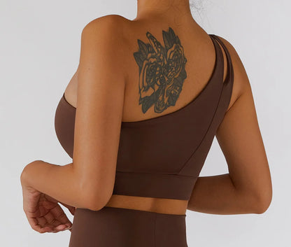 One-Shoulder Sports Bra