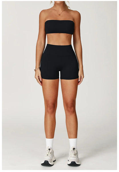 FlexMuse Elevate Set – High Waist Leggings & Sculpt Sports Bra