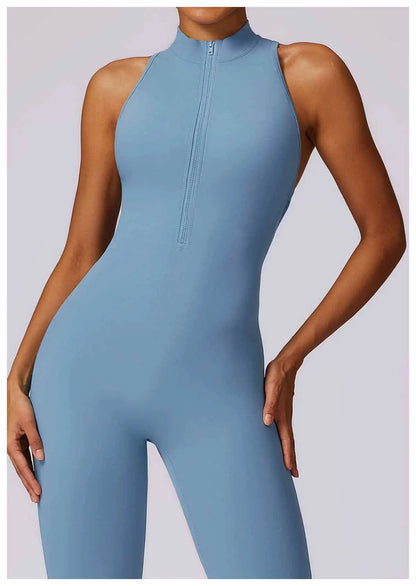 FlexMuse V-Back Contour Jumpsuit