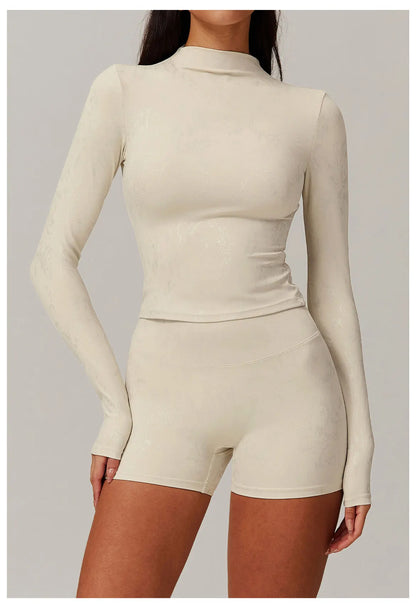 Printed Performance Yoga Top