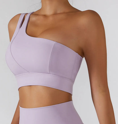 One-Shoulder Sports Bra