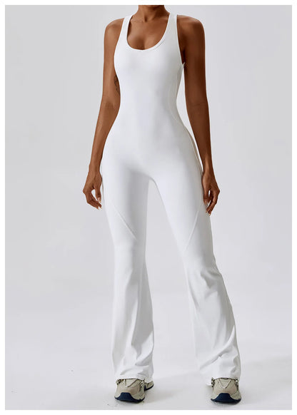 Sexy V-Back Sculpt Jumpsuit