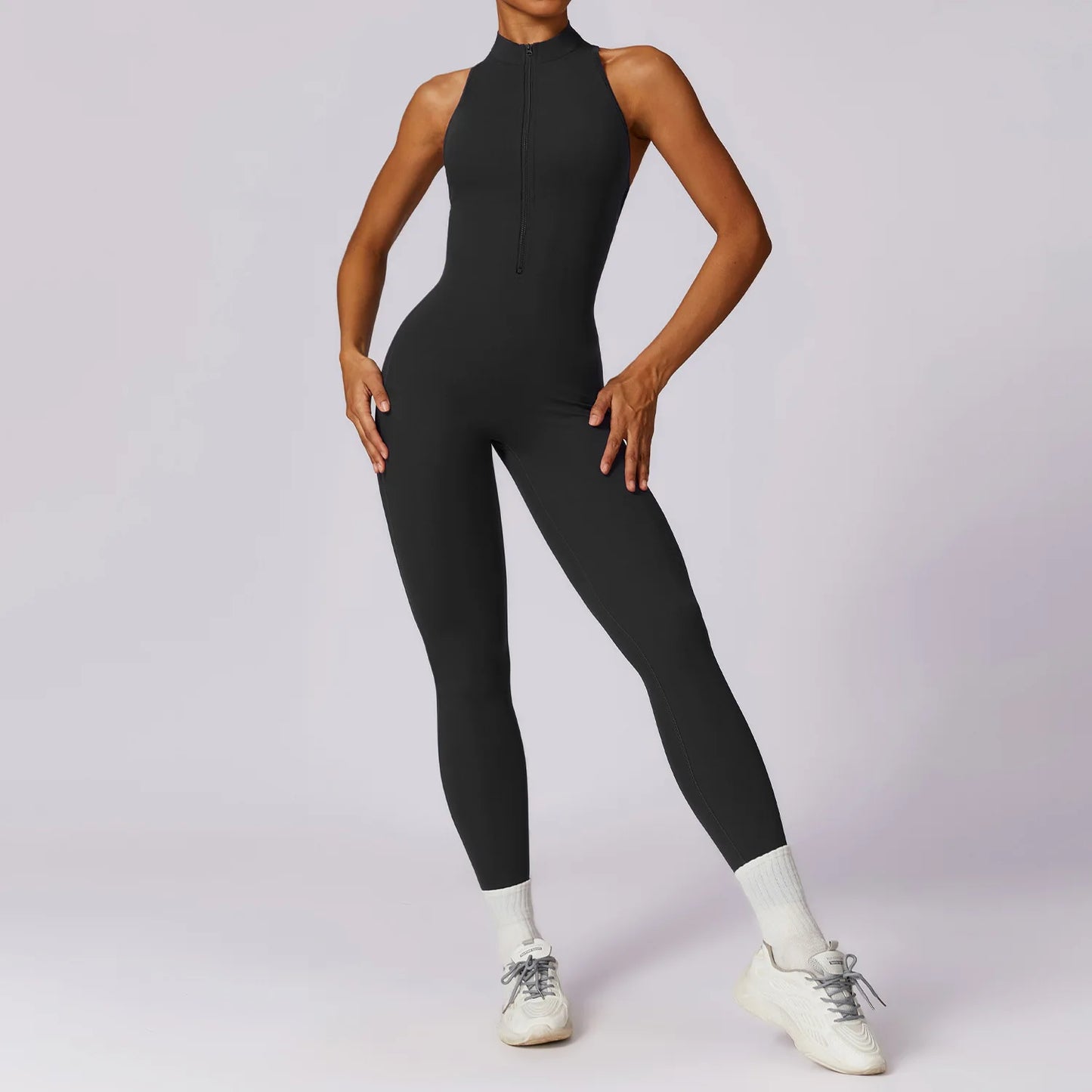 FlexMuse V-Back Contour Jumpsuit
