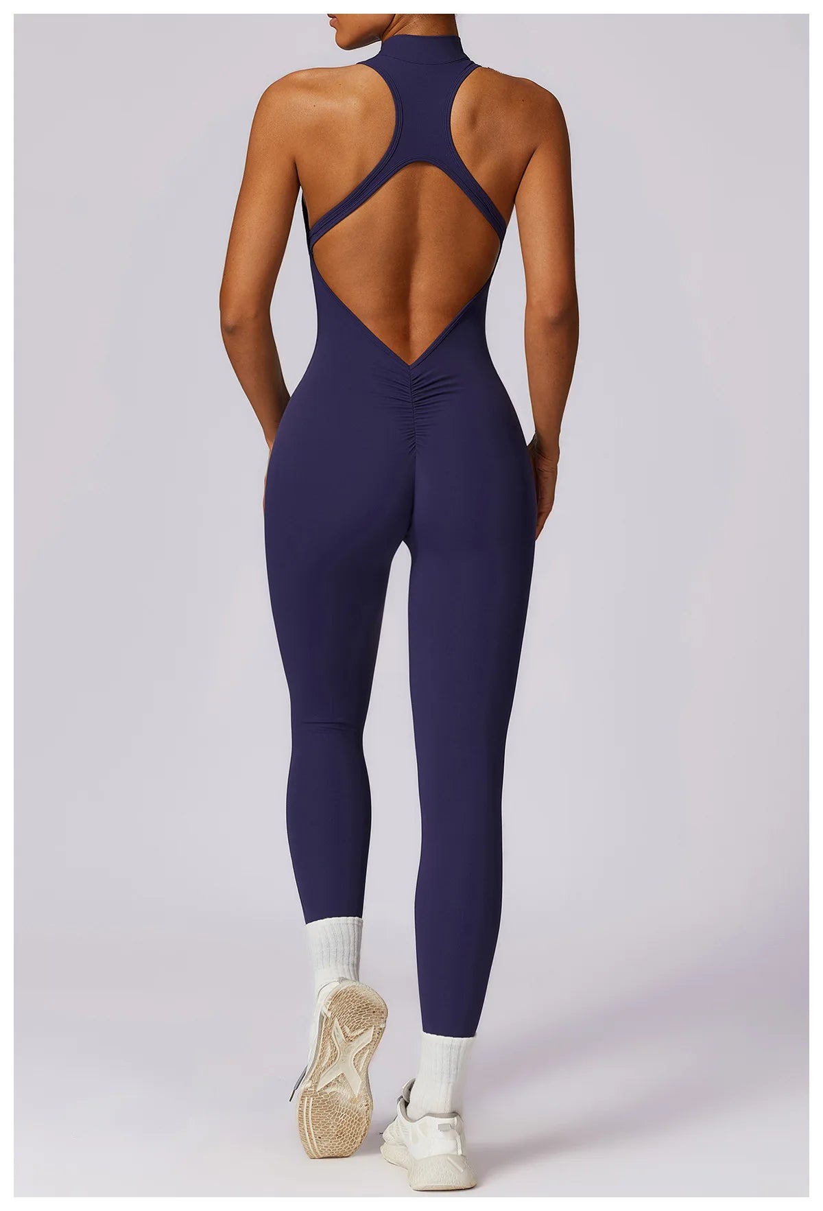 FlexMuse V-Back Contour Jumpsuit