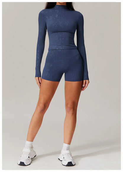 Printed Performance Yoga Top