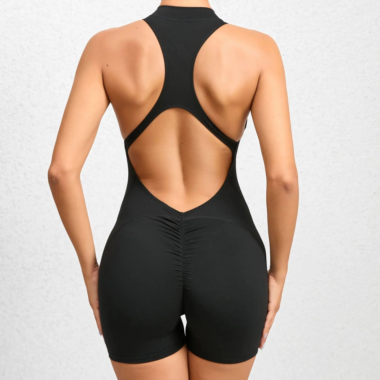 FlexMuse SculptFit Sleeveless Jumpsuit