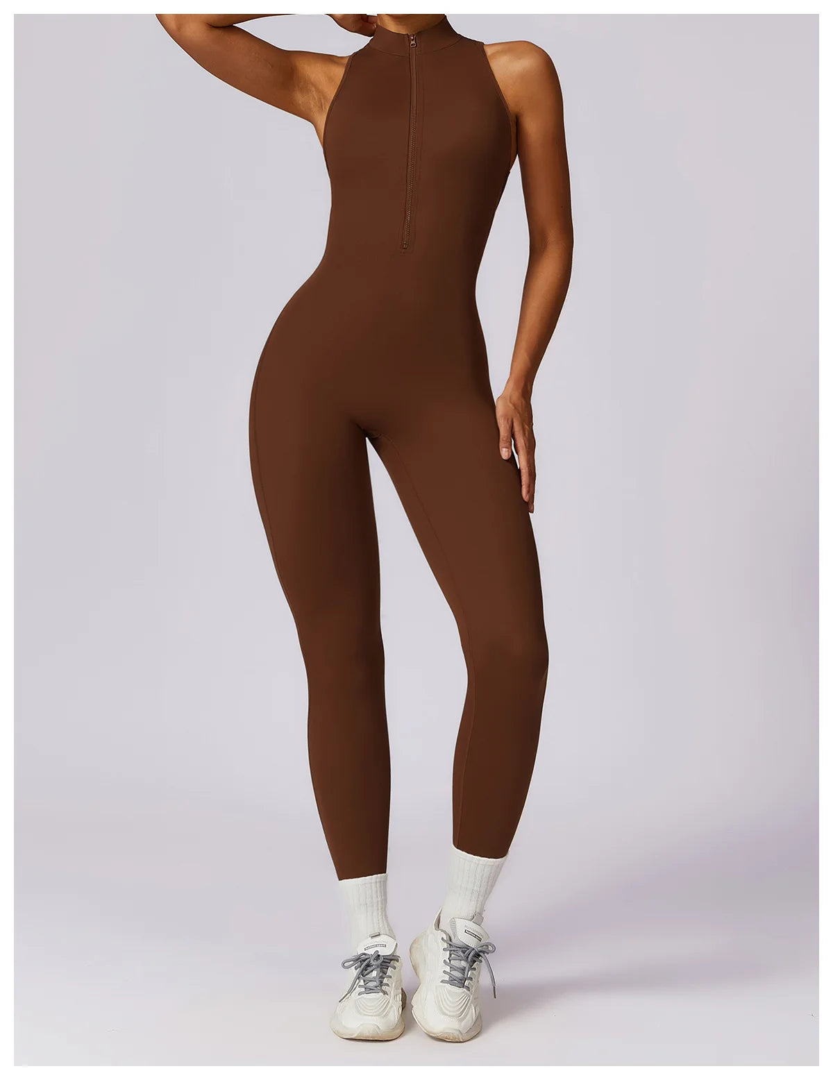 FlexMuse V-Back Contour Jumpsuit