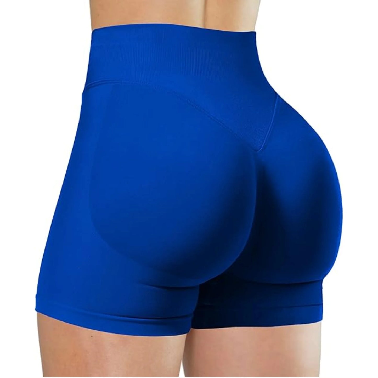 FlexMuse SculptFit High-Waist Yoga Shorts