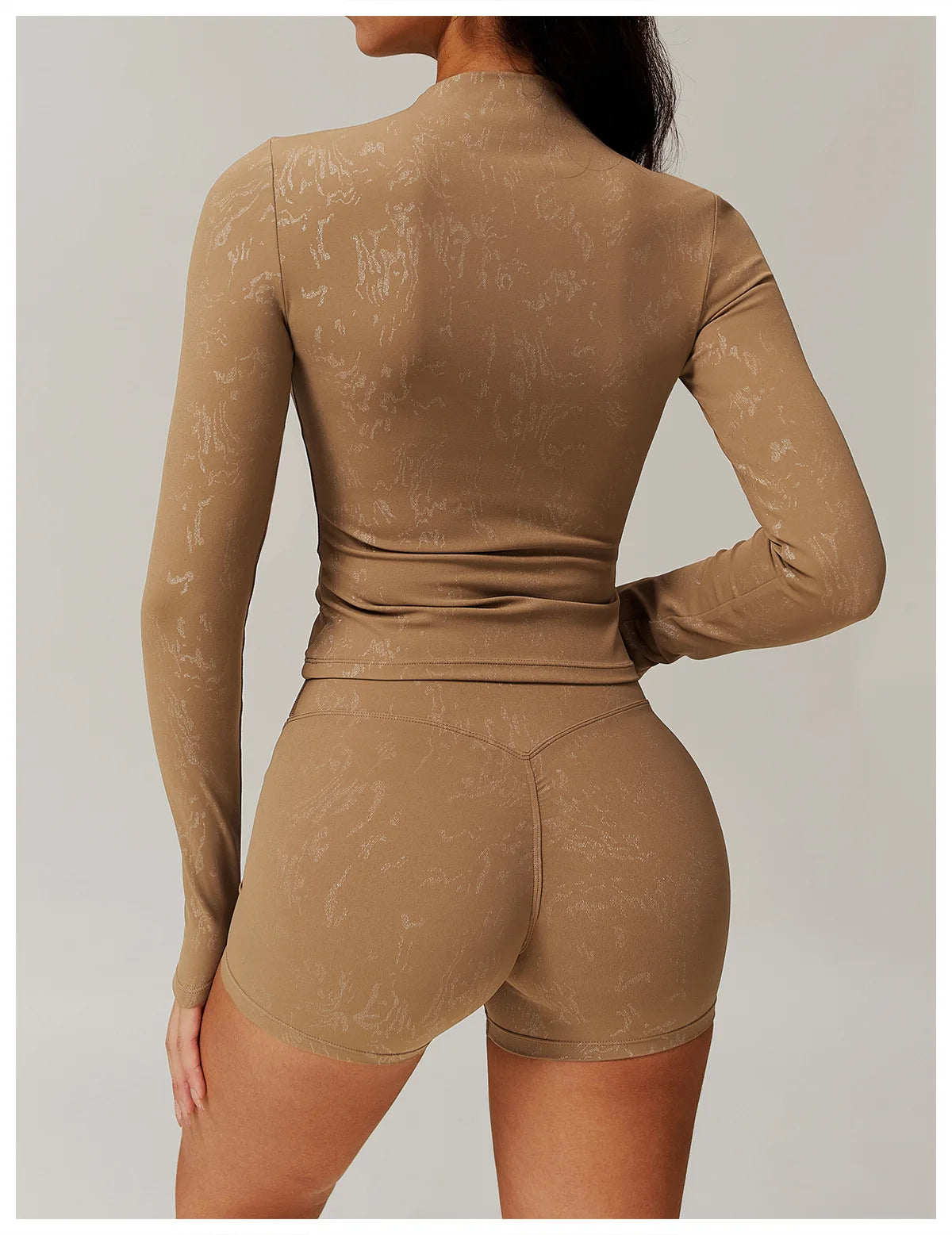 Printed Performance Yoga Top