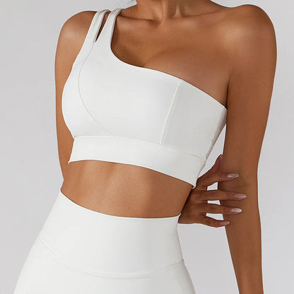 One-Shoulder Sports Bra