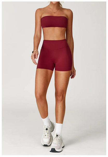 FlexMuse Elevate Set – High Waist Leggings & Sculpt Sports Bra