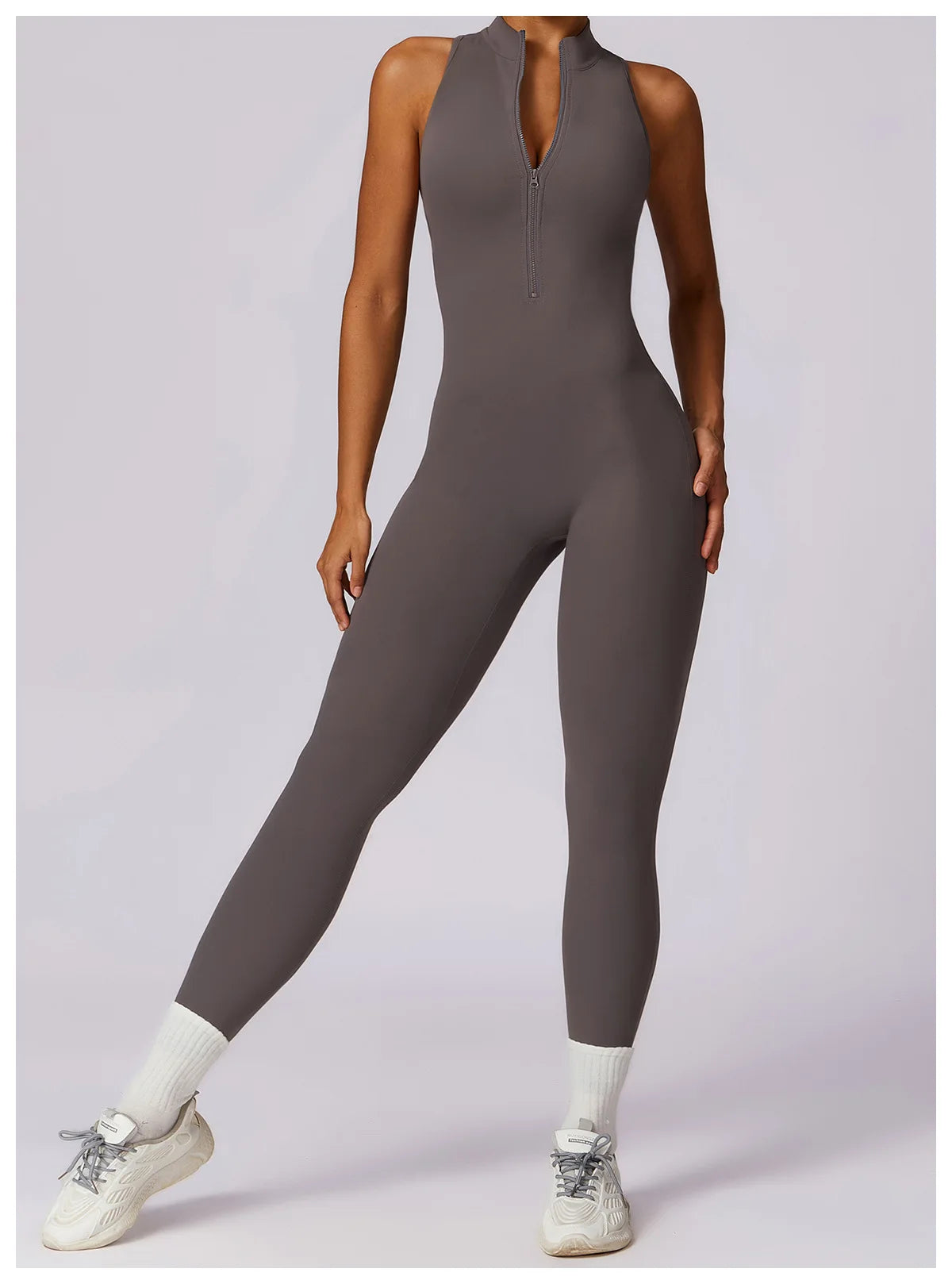 FlexMuse V-Back Contour Jumpsuit