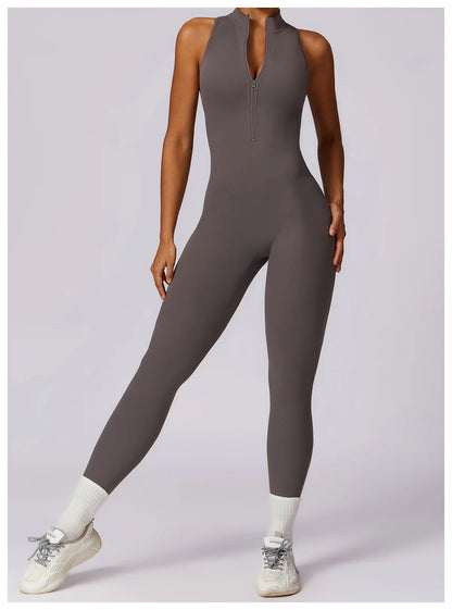 FlexMuse V-Back Contour Jumpsuit