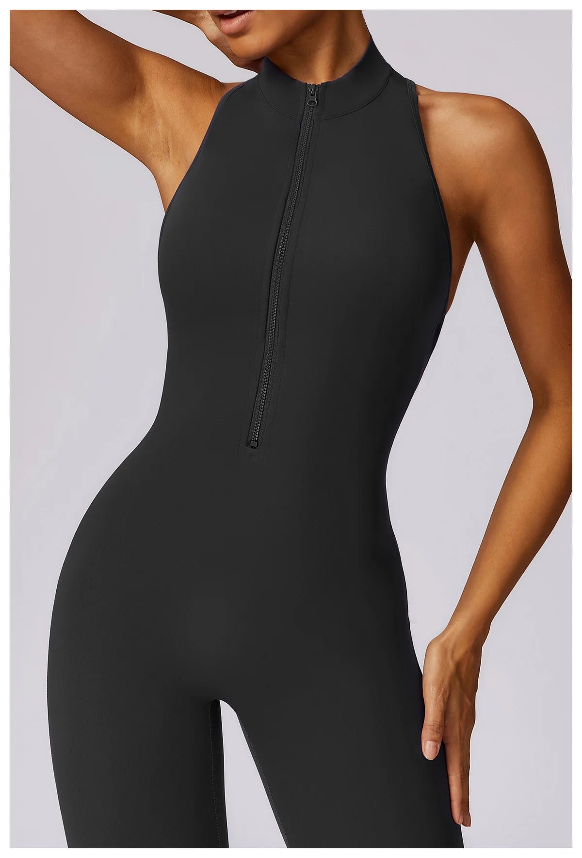 FlexMuse V-Back Contour Jumpsuit