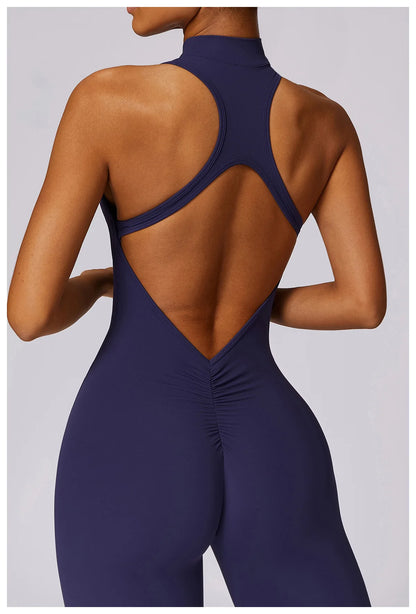 FlexMuse V-Back Contour Jumpsuit