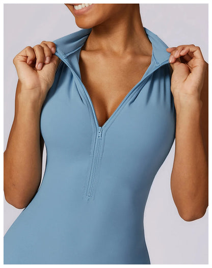FlexMuse V-Back Contour Jumpsuit